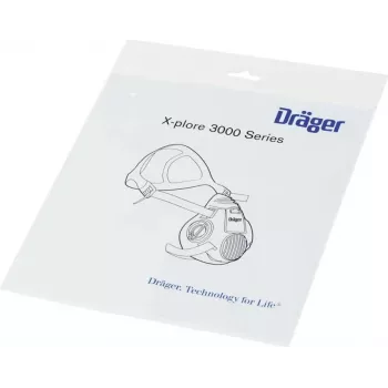 Dräger X-plore 3300 halfmasker ademhalingsbescherming lakset met 2 A2P3 RD-filters (R57793)