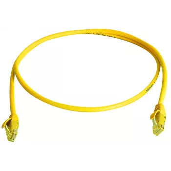 TELEGÄRTNER Cat.6 U/UTP patchkabel, RJ45, 10 m, LSZH, grijs L00005A0133