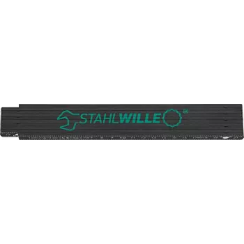 Stahlwille 13112 2M 77470003 duimstok, 2 m, metrisch, beuken, wit