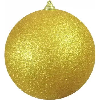 EUROPALMS decoratiebal 20cm goud glitter 83501279
