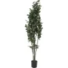 EUROPALMS schefflera kunstplant, 120cm, groen 82600157