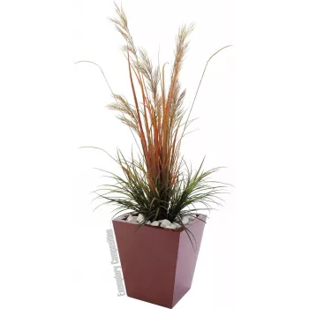 EUROPALMS Leichtsinn Basic-50 decoratieve bol, rood, glanzend 83011868