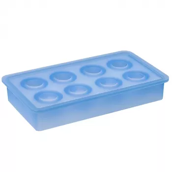 Lurch ijsblokjesvorm 8 blokjes blauw (10436)