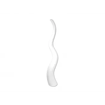 EUROPALMS design vaas WAVE-125, wit 83011905