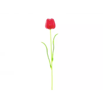 EUROPALMS kristaltulp kunstmatige tulp, rood, 61cm, 12-pack 82600205