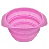 LURCH opvouwbare zeef druif 24 cm siliconen met PP-basis 210286