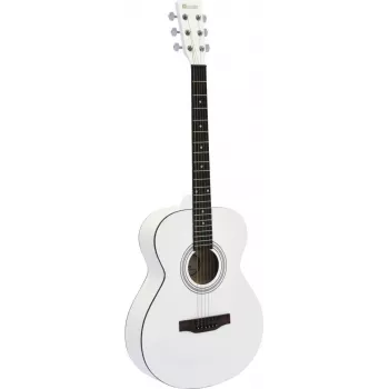 DIMAVERY AW-303 western gitaar wit 26242007
