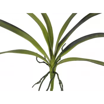 EUROPALMS kunstmatig orchideeblad (EVA), groen, 45cm 82530574