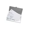 JÜSCHA Alassio visitekaarthouder, aluminium, matzilver, voor ca. 10 kaarten, 93 x 60 x 5 mm 0334