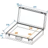 DIMAVERY Effector-Case Large pedalboard flightcase 26380060