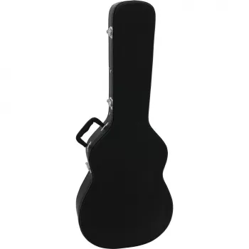 DIMAVERY vormkoffer western-gitaarkoffer, zwart (26341022)
