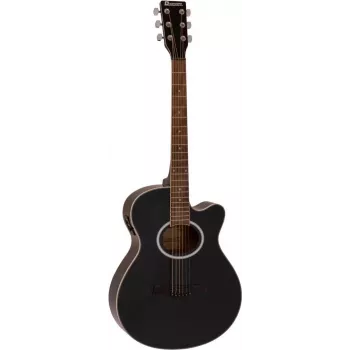 DIMAVERY AW-400 western-gitaar, zwart 26235089