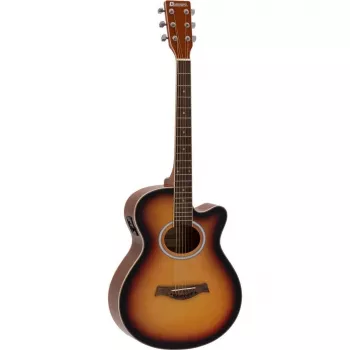 DIMAVERY AW-400 akoestische gitaar, sunburst 26235086