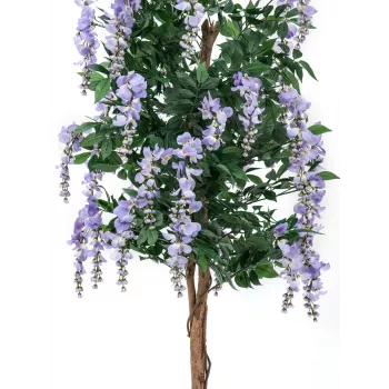 EUROPALMS kunstmatige goudenregenboom (Laburnum), violet, 150cm 82507135