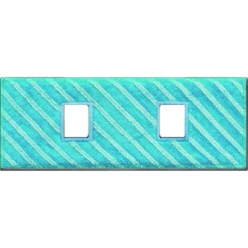 TechniSat vloerreinigingsdoek voor TechniMax AS7 zuigrobot (2-pack, grijs) 0060/7041