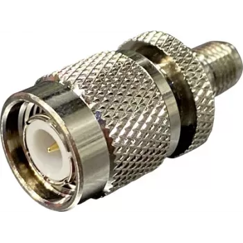 Wittenberg Antennen 102185 TNC-stekker naar SMA-bus rechte metalen adapter