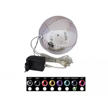 EUROPALMS LED-sneeuwbal 15cm, donkerblauw 83501247
