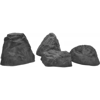 EUROPALMS decoratieve rots Keltisch glasvezel kunststeen 50x40x30cm grijs/bruin 83313230