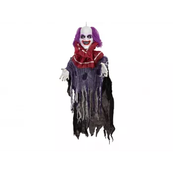 EUROPALMS geanimeerd Halloween-figuur Clown Robby, 120cm 83316147