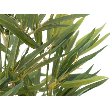 EUROPALMS Bambus deluxe, kunstmatige bamboeplant, 120cm (82509165)