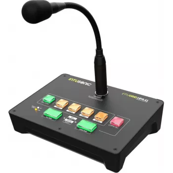 INTUSONIC HPA41 4-zone paging-microfoonstation 12604192