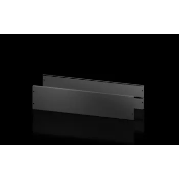 Rittal AX sokkelpanelen voor en achter, H 200 mm, voor B 1000 mm, plaatstaal, RAL 9005, 2 stuks (2830102)