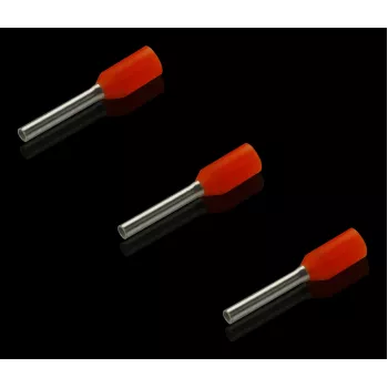 Rittal 4050760 geïsoleerde adereindhuls 0,5 mm² oranje 500 stuks