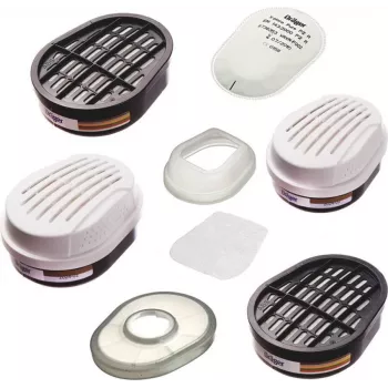 Dräger X-plore bajonet combinatiefilter A1B1E1K1 Hg P3 RD (2-pack) 6738817