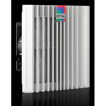 Rittal Blue e+ EMC-filterventilator 100/115 m³/h RAL 7035 3239810