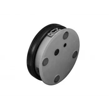 Europalms elektrische draaitafel Ø 15 cm zilver - draagvermogen tot 5 kg, 2,4 t/min (50701190)