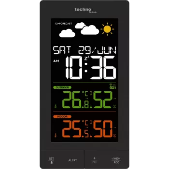 Techno Line WS6458 draadloos weerstation met buitensensor