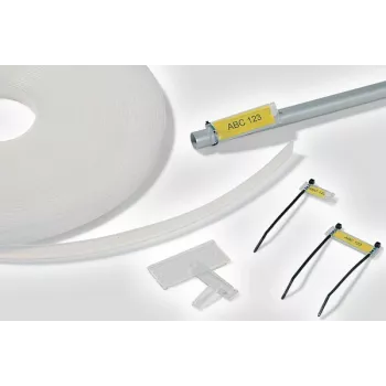 HellermannTyton HC12-52-PEUV-CL krimpkous, 2:1, transparant, 12,7 mm binnendiameter geleverd, 1,2 m lengte, 50 stuks