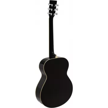 DIMAVERY AW-303 western gitaar zwart (26242004)
