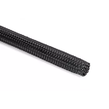 HellermannTyton HEGP25-PET-BK gevlochten slang, polyester, zwart, 18-34 mm, 50 m 170-12500
