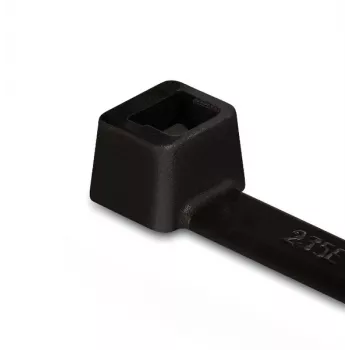 HellermannTyton T150R kabelbinder, 365mm x 7,6mm, PA66, zwart, 100-pack 111-14810