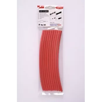 HELLERMANNTYTON krimpkous-set HIS-3 3:1, 127 delen, gemengde kleuren, 100 mm lengtes (308-30611)