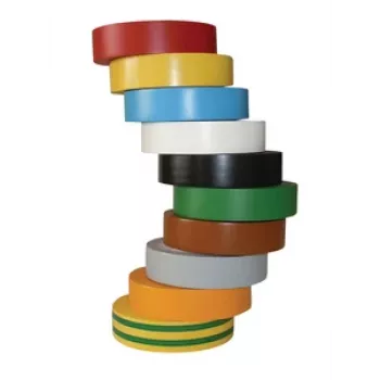 HellermannTyton Helagrip PVC-markeringshuls-assortiment, 10 rollen, 15 mm binnendiameter, 10 m lengte, meerkleurig (10 kleuren) 710-00146