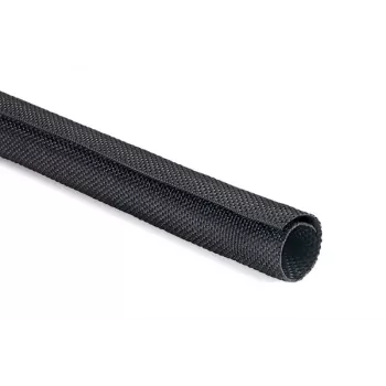 HellermannTyton Helagaine Twist-In gevlochten slang, 4-5 mm bundeldiameter, 5 m, zwart 170-01011