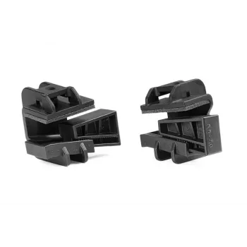 HellermannTyton 151-01188 zwarte polyamide schroefbevestigingsbasis voor kabelbinders, 28,6 mm, 200 stuks