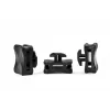 HellermannTyton ACFM8W6.2PT3-PA66/6HIRHS-BK kabelbinderhouder voor profielrails, hittebestendig, stootvast, zwart, 25 stuks 151-03249