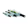 HellermannTyton 435-12060 hars-kabelmof, recht, groen, 1,5-16 mm², IP68, 1 stk.