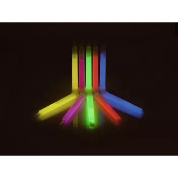 EUROPALMS Glow Stick oranje 15 cm 12-pack chemisch licht 51111102