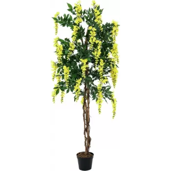 EUROPALMS gouden regen kunstplant, geel, 180cm 82507116