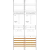 F-Tronic Z21B 2-veld meterveld, 1050mm hoogte, 2-3 HZ, eHZ compatibel, 5-polige verzamelrail, 63A 7141303
