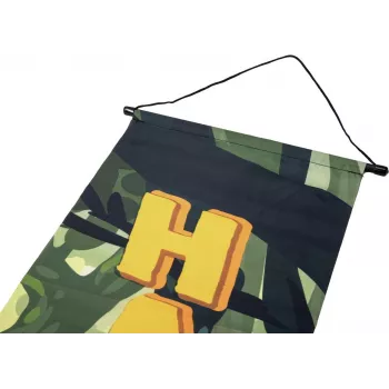 EUROPALMS Halloween banner, spookbos, 2-delige set, 30x180cm (80164207)