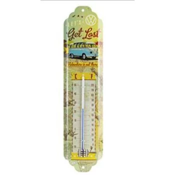 TFA Dostmann Nostalgic Art VW Bulli thermometer geel 12.2060.11