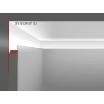 SYNERGY21 LED-profiel 200cm zinkplaat type B40 S21-LED-PR00140