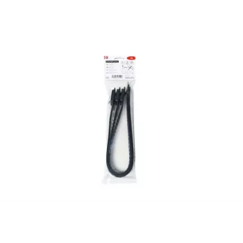 HellermannTyton SOFTFIX-XL herbruikbare kabelbinder 580mm x 28mm zwart 3-pack 115-28590