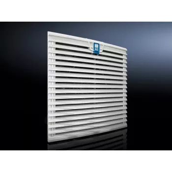 Rittal uitlaatfilter voor SK 3237.1xx filterventilatoren, G3, IP54, 204 x 204 mm, lichtgrijs 3237208