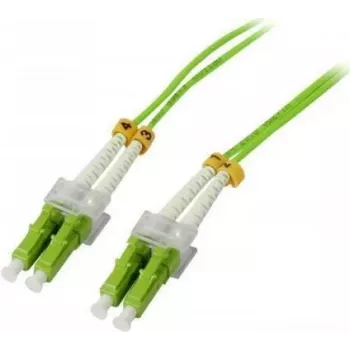 SYNERGY21 S215504 OM5 duplex LC-LC glasvezel-patchkabel 25m groen